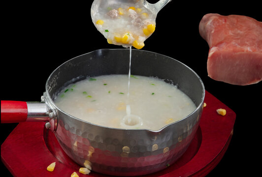 玉米瘦肉粥
