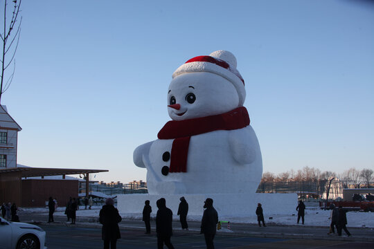 雪雕艺术