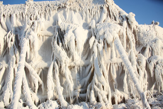 冬季雪后美景
