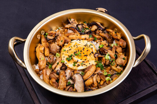 照烧鸡腿饭