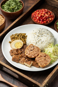狮子头饭