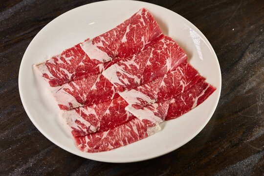 雪花牛肉