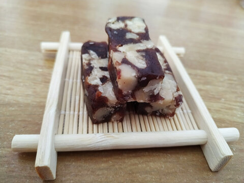 红枣核桃糕
