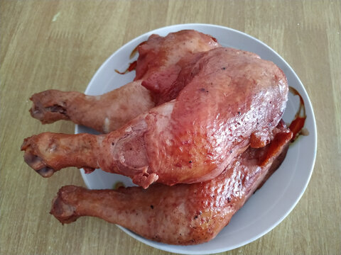 熏鸡腿