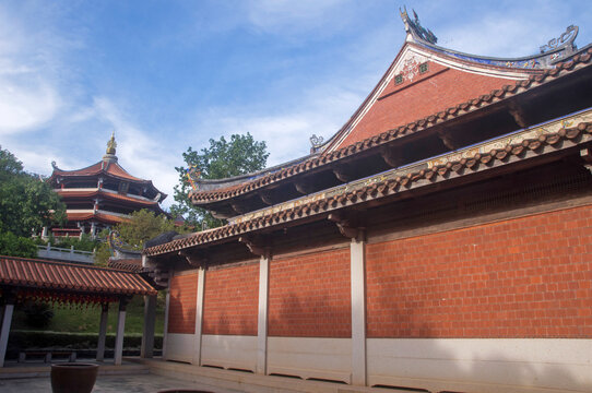 寺庙建筑外景