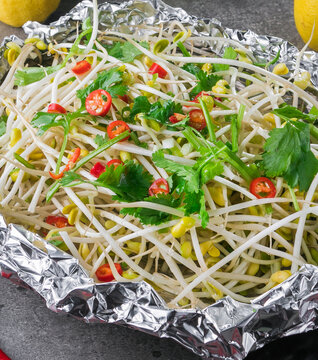 锡纸黄豆芽
