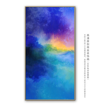 现代抽象油画