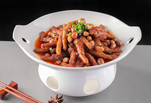 鸡爪煲