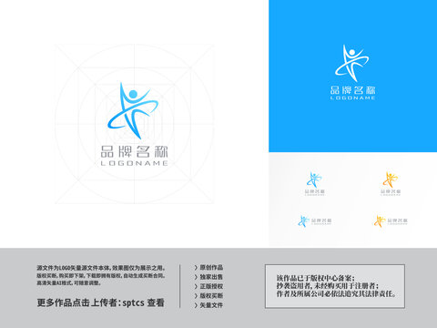 体育运动健康科技LOGO