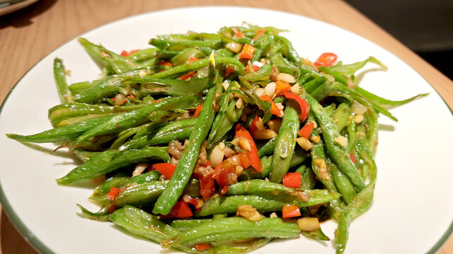 炒刀豆小炒刀豆丝清炒刀豆丝爆炒刀豆丝