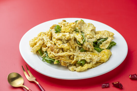 尖椒炒鸡蛋