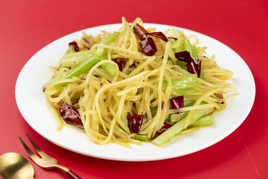 炒土豆丝