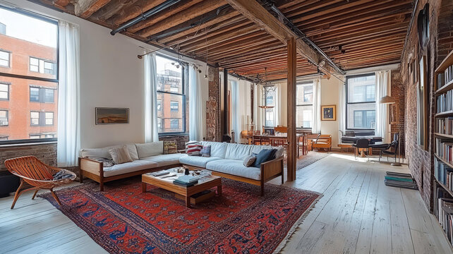 现代工业loft室内设计