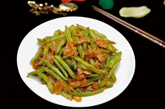烧豆角