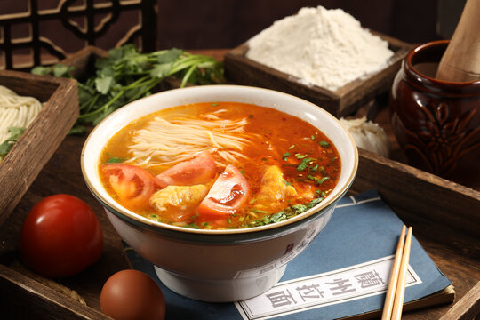 西红柿鸡蛋拉面