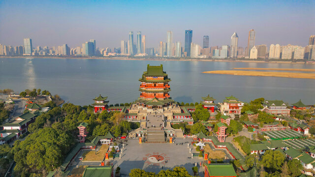 南昌滕王阁航拍