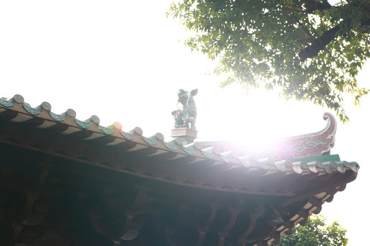 古建筑屋檐神兽