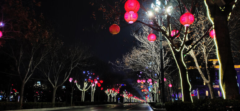 新年街景