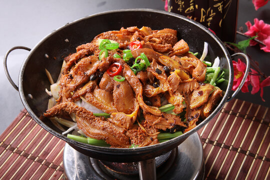 干锅牛肚