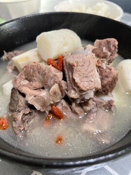 山药炖排骨