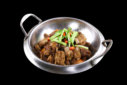 干锅羊排