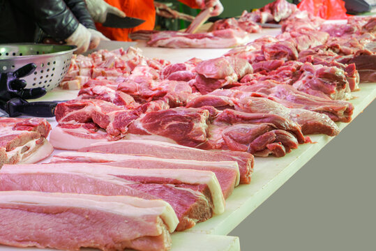 猪肉里脊肉五花肉