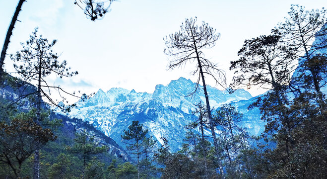 雪山