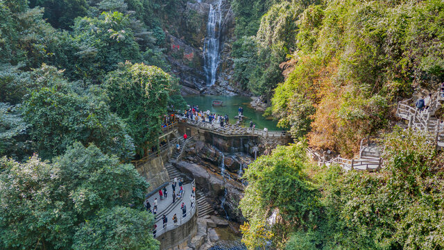 肇庆鼎湖山飞水潭
