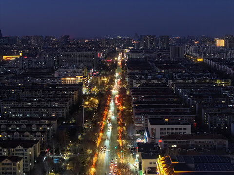 淄博夜景