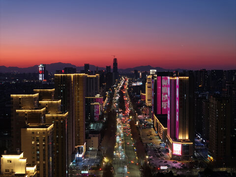 淄博夜景