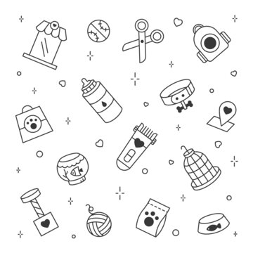 宠物用品背景底纹