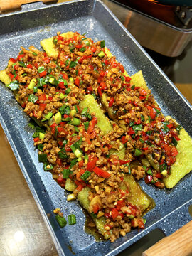 铁板米豆腐