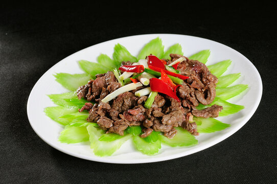 西芹牛肉