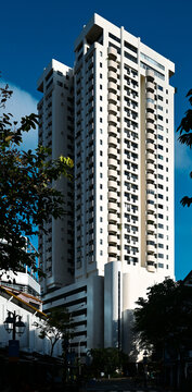 新加坡现代都市街景