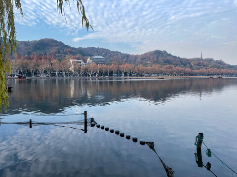 西湖十景宝石流霞