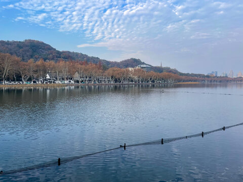西湖十景宝石流霞
