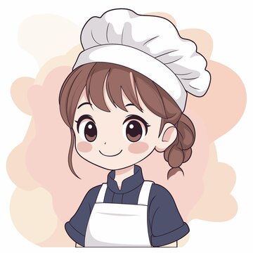 女厨师头像