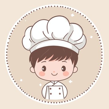 卡通厨师头像