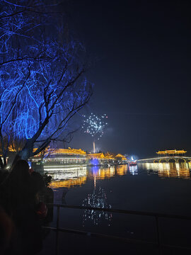 古镇夜景