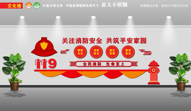 消防文化墙