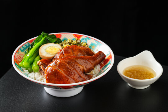 豉油鸡饭