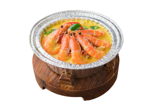 泰皇咖喱虾