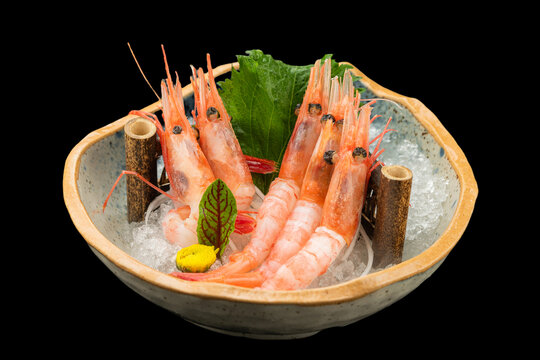 甜虾刺身