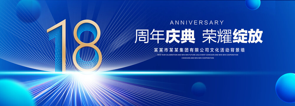 18周年
