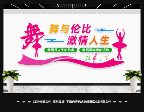 舞蹈文化墙