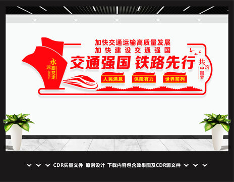 高铁文化墙