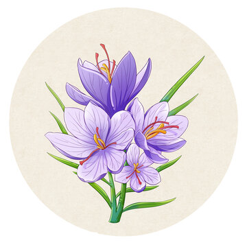 藏红花中草药