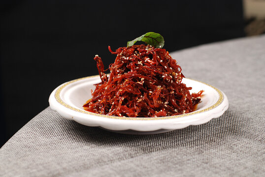 脆椒金丝肉