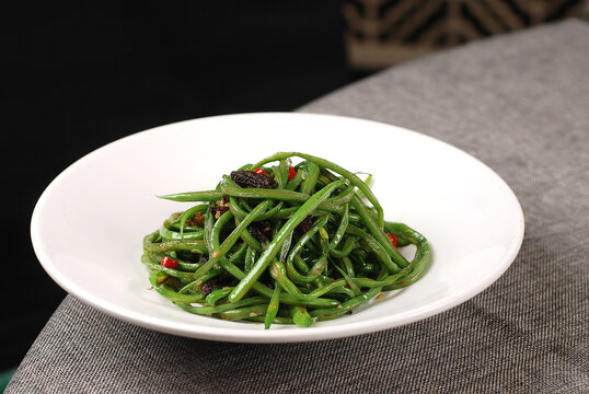 小炒扁豆丝