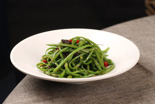小炒扁豆丝